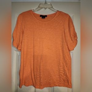 Orange shirt, size M